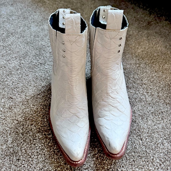 Freebird by Steven Shoes - Freebird Leather Booties - Size 10